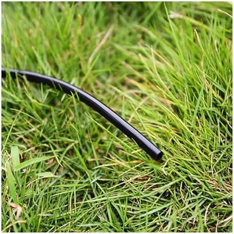 Garden supplies 4/7mm Hose Garden Watering 1/4" PVC Hose Micro Drip Irrigation Pipe Tubing Lawn Balcony Plants Flower Nozzle(1/4''_50M) - Image 4