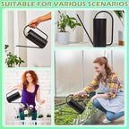 Watering Can Outdoor, 50 oz/1.5L Watering Can with Long Spout and Handle, Stainless Steel Garden Watering Pot for Outdoor and Indoor Plants - Image 6