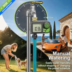 Sprinkler Timer Programmable Water Hose Timer with Rain Delay, Brass Inlet - Image 3