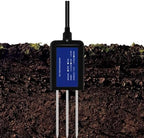 Temperature Moisture Soil Temperature And Humidity Meter With PH Conductivity NPK Sensor Memory, Waterproof Stainless Steel Probe For Agriculture(3-in-1) - Image 2