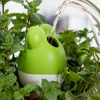 Yardwe 4pcs Frog Shaped Ceramic Plant Waterer with 140ml Xmas - Image 4