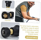 Fire Style Water Spray Head 40l Min Plastic Zinc Alloy Black - Image 3