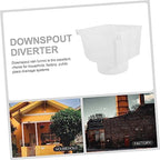 PVC Downspout Diverter for Rainwater Collection and Drainage Systems - Image 5