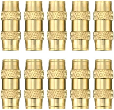 QWORK Push to Connect Fittings - 1/2" Tube & Air Hose, 10 Pack Quick Connect Pneumatic Fittings - Image 2