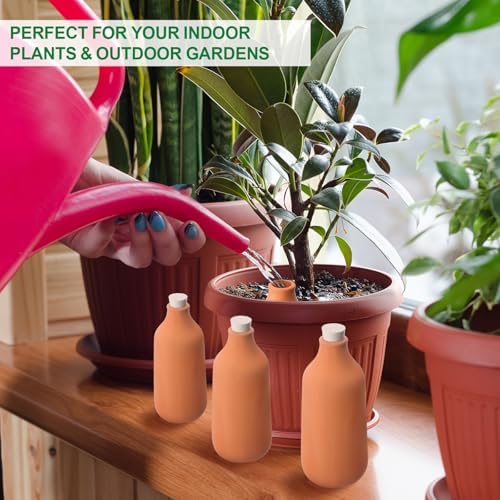 8 Pcs 12 oz Ollas Terracotta Watering Pots - Image 5