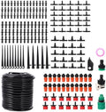 Automatic Drip Irrigation Kit for Garden Outdoor Plants, 15m DIY Micro Drip Irrigation System with Tubing and Emitters, Automatic Watering System for Lawn and Greenhouse by Unknown