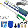 2026 New Jet Nozzle Power Washer For Garden Hose, Heavy-Duty Jet Hose Nozzle High Pressure, Turn Any Hose Into a Power Washer for Gutter Patio Car Pet Window Glass (Green, Standard) by Unknown