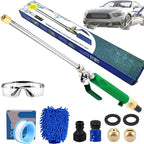 2026 New Jet Nozzle Power Washer For Garden Hose, Heavy-Duty Jet Hose Nozzle High Pressure, Turn Any Hose Into a Power Washer for Gutter Patio Car Pet Window Glass (Green, Standard) by Unknown