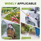 Jet Nozzle Power Washer Wand for Garden Hose - 2026 High Pressure Washer with 3 Interchangeable Nozzles for Car Washing, Patio Lawn Garden Outdoor Cleaning，Black+Gray - Image 4