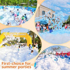 Foam Machine for Party, Party Foam Machine with Water Tank, Foam Cannon for Garden, Pool, Indoor, Birthdays, Celebrations, and Backyard Events (Blue) - Image 7