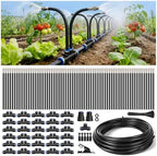 100FT High-Flow Irrigation System for Garden, 12mm Main Tubing, 60 Nozzles by Unknown