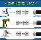 2027 New Water Hose Quick Connect [UNIVERSAL FIT] 5 Pack - Stainless Steel Garden Hose Quick Connector - Durable Garden Hose Fittings - EASY INSTANT CONNECTION - Image 4