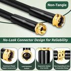 Non-Expanding 100 Ft Garden Hose, Durable & Heavy Duty Water Hose - Image 5