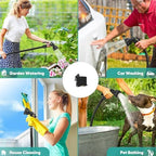 50FT Non-Expanding Garden Hose,Flexible Ultra-Light Water Hose,Multiple Layer PVC,Burst-Regular Lead-Free, Anti-Kink, High-Pressure Freeze Strong Water Hose - Image 2