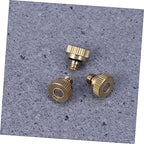 SUPVOX 90pcs Misting Nozzle for Outdoor Use Brass Atomizing Nozzle Garden Hose Sprayer Sprayer - Image 5