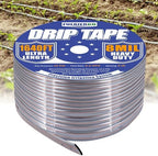 1640FT 5/8" Drip Irrigation Tape - 8 Mil 0.5 GPH 6" Spacing by FULAIERGD