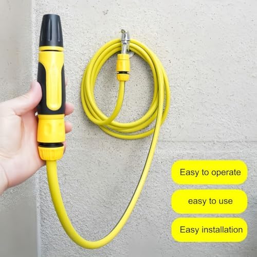 High Pressure Hose Nozzle Adjustable Spray Head for Car Washing & Gardening - Image 2