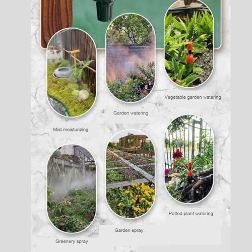 Water Timer Sprinkler Timer Hose 9 Programmable Modes Rain Delay LCD Display with Lock Screen Function for Outdoor Gardens Lawns Vegetable Patches (English Version) - Image 4