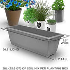 Outland Living 6-Ft Raised Garden Bed - Vertical Garden Freestanding Elevated Planter with 4 Container Boxes - Good for Patio or Balcony Indoor and Outdoor - Perfect to Grow Vegetables Herbs Flowers - Image 4