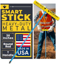 T&T Tools 36-Inch Smart Stick Metal Soil Probe – 3/8" Round Rod - 1 Pack by TTTools