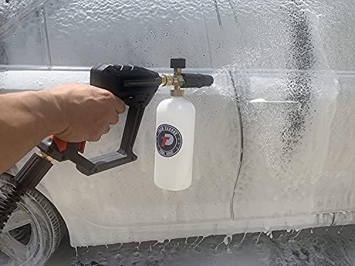 Tool Daily Short Pressure Washer Gun with Foam Cannon, High Pressure Washer Hose 25 FT x 1/4 Inch - Image 5