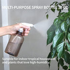 Watering Can Indoor Plants Small Watering Can Set w/Spray Bottle, Squeeze Bottle, Soil Moisture Meter(Amber) - Image 4