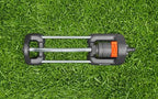 Gardena Viereckregner Aqua S: Rasensprenger zur Bewässerung von Flächen von 90-220 m², Reichweite 7-17 m, Sprengweite max. 13 m, integrierter Metallfilter (18700-20) - Image 5
