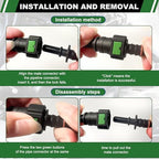 Fuel Line Repair Kit, 46pcs Fuel Line Quick Connect Fittings - Image 5