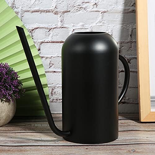 Watering Can Pot, 1.5L Stainless Steel Watering Can Pot with Long Spout, Plants Bonsai Irrigation Tool, Watering Kettle, for Indoor House Plants Bonsai Outdoor Garden Flower - Image 6