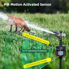 Motion Activated Sprinkler Day/Night Detection Modes Repellent Detector - Image 5