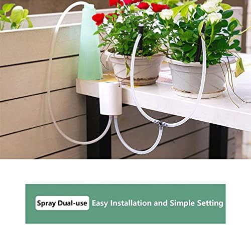 2X 2 Head Pump Timer System Outdoor Automatic Watering Pump Controller Flowers Plants Sprinkler Drip Irrigation Device - Image 2