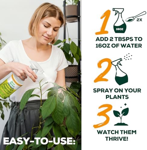 Neem Oil Spray for Plants with Peppermint Oil. Indoor & Outdoor Plant Use - Image 3