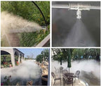 Adjustable atomising nozzles DN15 straight seven-hole misting nozzle garden nozzle watering lawn spray irrigation nozzle - Image 4