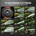 VOXON Full Metal Garden Hose Nozzle, 10 Spray Patterns - Image 3