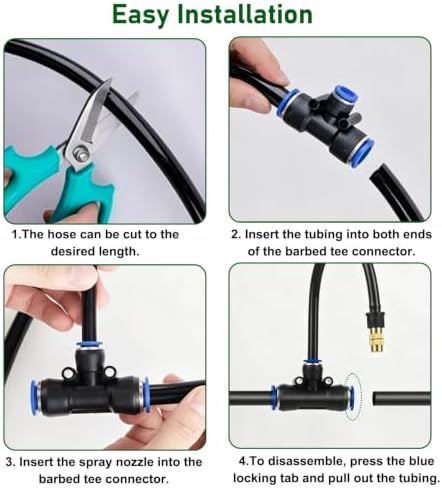 AC Automatic Air Conditioner Cooler System, Adjustable Spray Misting System - Image 7