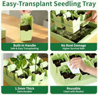 Seed Starter Tray with Handles Easy Transplant 9 Cells - Image 6