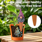 YesWhat Terracotta Watering Spikes Slow Release Watering Stakes 4-Pack - Image 7