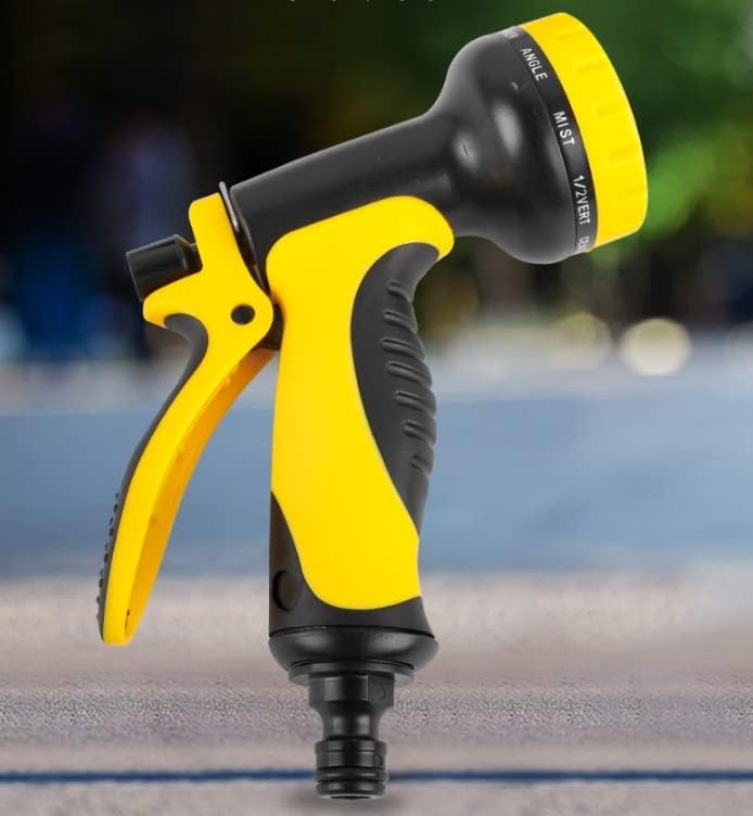 Garden Hose Nozzle, 10 Ways Adjustable Patterns, Thumb Control Hose Nozzle Sprayer, Heavy Duty Water Hose Sprayer - Image 7