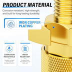 TAILONZ 1/4"MNPT M Style Quick Connect Industrial Air Coupler - Image 3