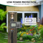 1 Zone Sprinkler Timer, Programmable Automatic Irrigation Controller System, 1 Outlets Digital Hose Water Timer for 3/4-1/2 Inch Faucet Outdoor Garden Yard Lawn - Image 5