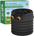 Garden Hose 75FT, Non-Expanding Water Hose Ultra Lightweight by HDKing