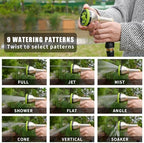 Besiter Garden Hose Nozzle Sprayer, Heavy Duty Metal Water Hose Nozzle - Image 2