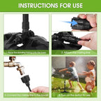 Standing Misters for Outside Patio, Adjustable Cooling System 26.2Ft(8M) - Image 5