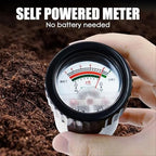 Soil PH Meter,Waterproof Soil PH Moisture Meter Tester,295mm Long Electrode Probe,Self Powered Meter No Battery Needed,for Indoor & Outdoor Plants, Garden, Lawn, Farm - Image 6