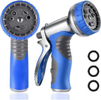 Garden Hose Nozzle Sprayer, Heavy Duty Metal Hose Nozzle with 9 Adjustable Patterns (Color : Red) - Image 6