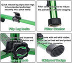 Biswing Impact Sprinkler Head on Tripod Base, Heavy Duty Lawn Sprinklers, 360 Degree Large Area Irrigation, Metal Sprinkler Nozzle & Solid Alloy Metal Extension Legs Flip Locks, 1 Pack - Image 5