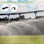 Drip Irrigation System,99FT Garden Watering System with 30 Nozzles,360 Adjustable Micro Spray Sprinkler Kit,Garden Irrigation System,Greenhouse Accessories,Atomizing System for Yard,Lawn,Plants - Image 6