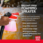 Griot's Garage Brilliant Finish Foaming Sprayer, Car Wash, SUV, RV, Boat, Vehicle, Foam Gun for Garden Hose, Soap Cannon, 32 Oz Bottle, 51140 - Image 2