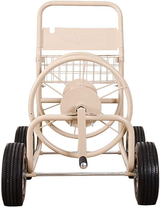 A.M. Leonard Hose Reel Wagon with Pneumatic Tires, 300ft Hose Capacity - Image 4