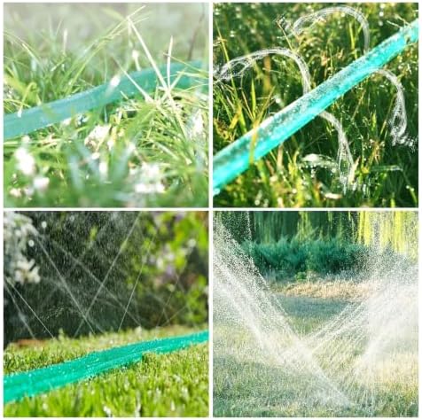 Sprinkler Soaker Hose Drip Hose Sprinkler Set Garden Lawn Watering Irrigation Spray Hose for Garden Lawn Irrigation System(10m) - Image 3